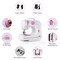 Mini Electric Sewing Machine with 12 Stitches Adjustable Speed and Automatic Threading and LED Light
